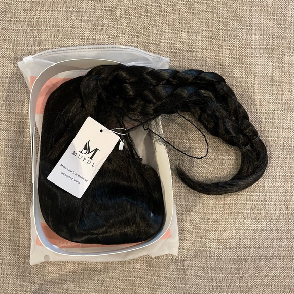 Wednesday Addams Wig Long Braids Black The Addams Family Cosplay Halloween New - Picture 4 of 4